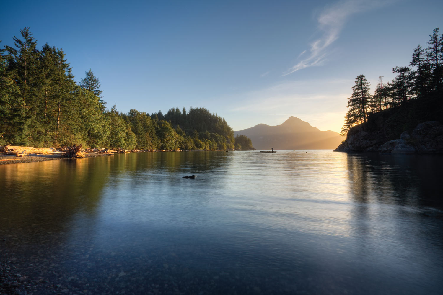 Porteau Cove Provincial Park in Squamish, BC