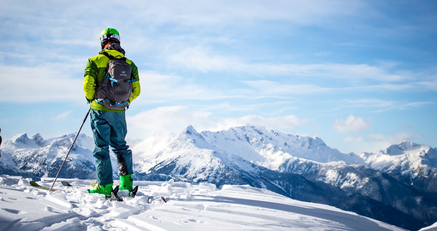 Ski Surrounded by Sea to Sky Views in Squamish Image