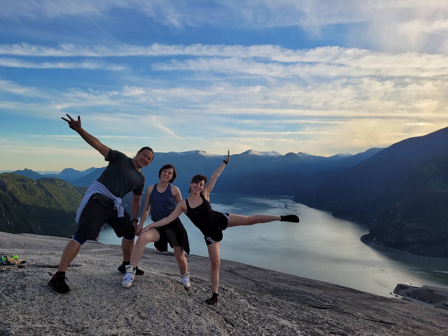 Sunset from the Stawamus Chief